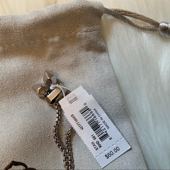 Kendra Scott Stan Bracelet- NWT - Black & Silver - Picture 9 of 10